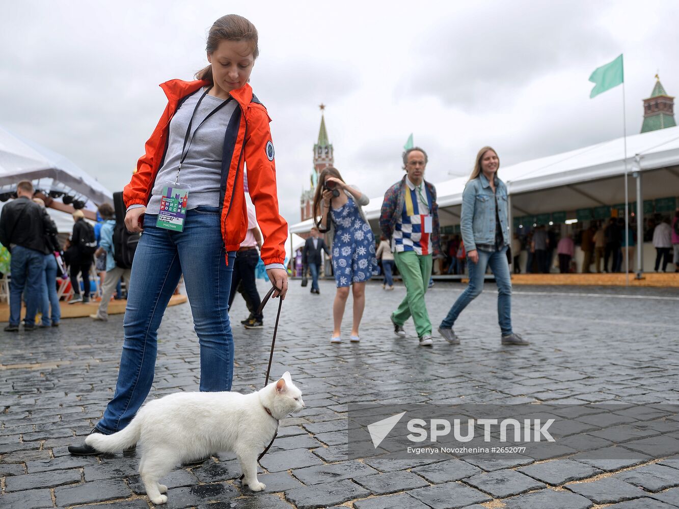 Books of Russia Festival on Moscow's Red Square. Day Three