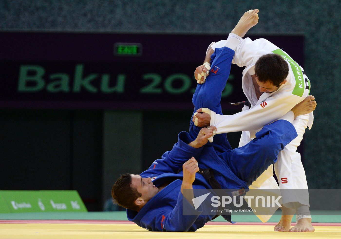2015 European Games. Judo. Day Three