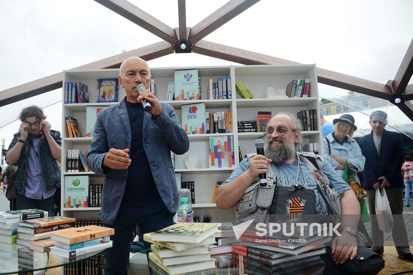 Books of Russia Festival on Moscow's Red Square. Day Three