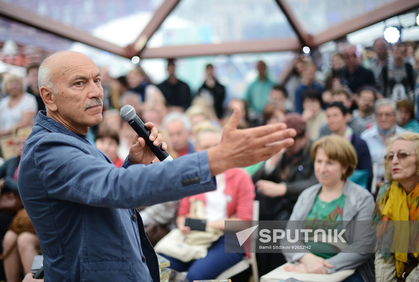 Books of Russia Festival on Moscow's Red Square. Day Three