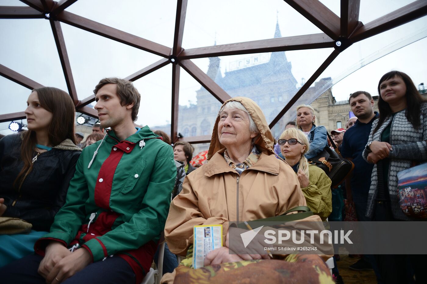 Books of Russia Festival on Moscow's Red Square. Day Three