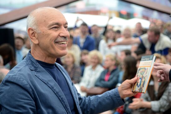 Books of Russia Festival on Moscow's Red Square. Day Three