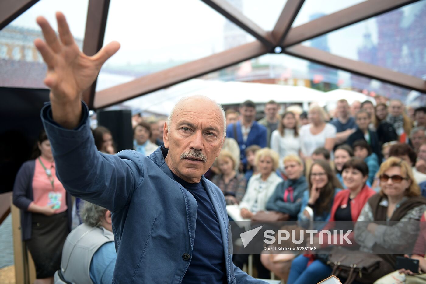 Books of Russia Festival on Moscow's Red Square. Day Three