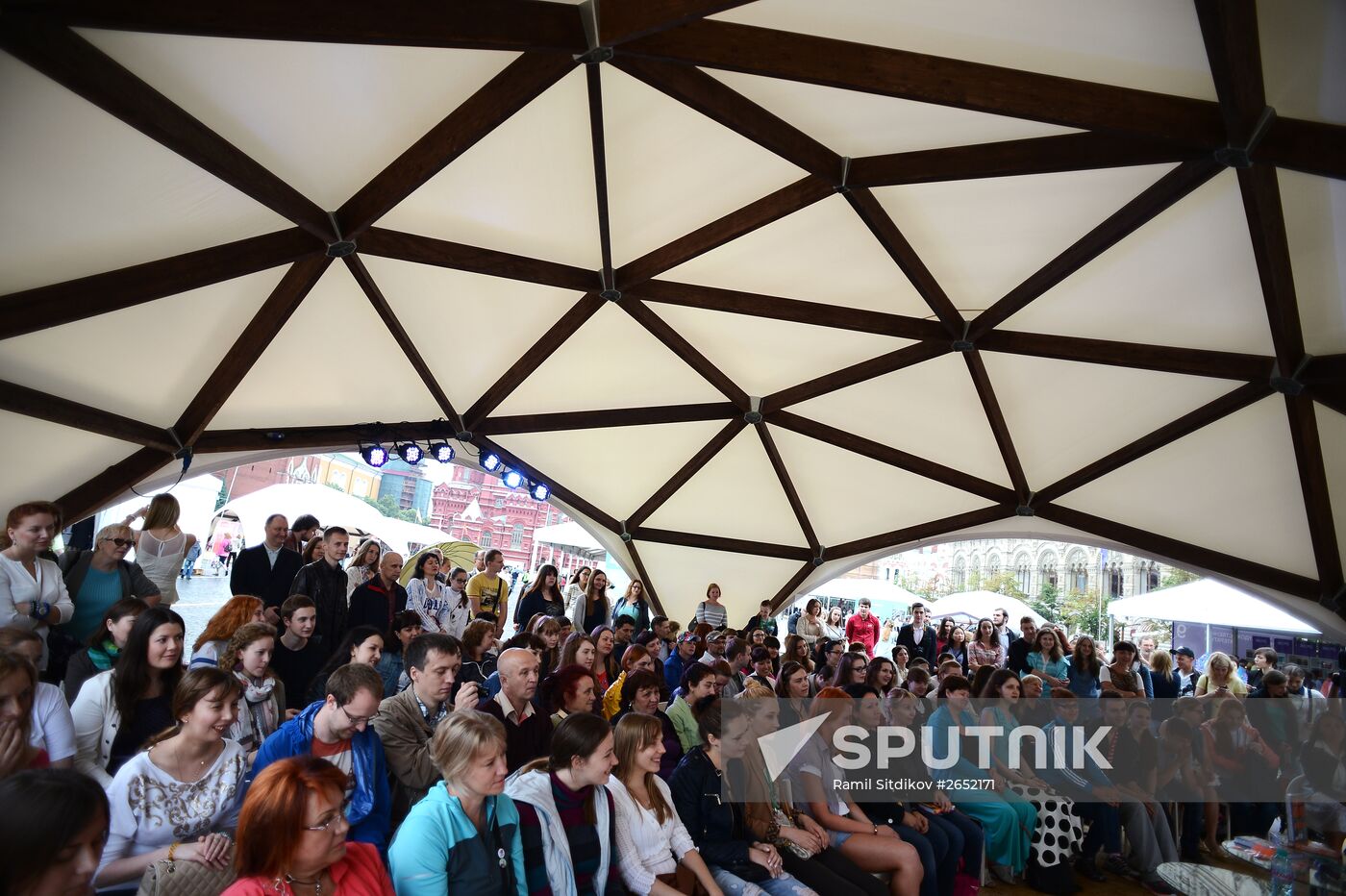 Books of Russia Festival on Moscow's Red Square. Day Three