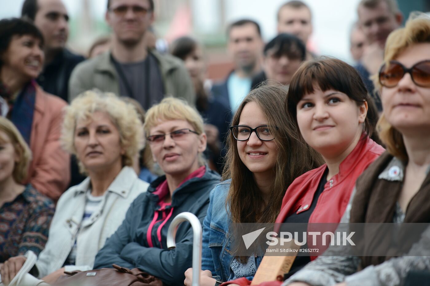 Books of Russia Festival on Moscow's Red Square. Day Three