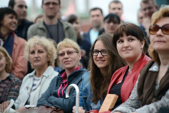 Books of Russia Festival on Moscow's Red Square. Day Three