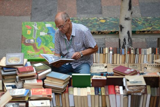Books of Russia Festival on Moscow's Red Square. Day Three