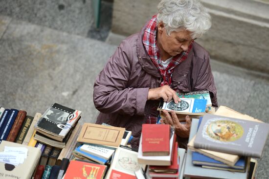 Books of Russia Festival on Moscow's Red Square. Day Three