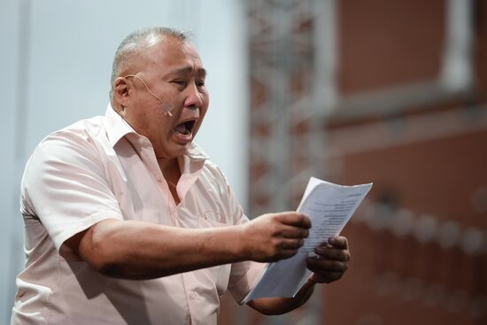 Books of Russia Festival on Moscow's Red Square. Day three