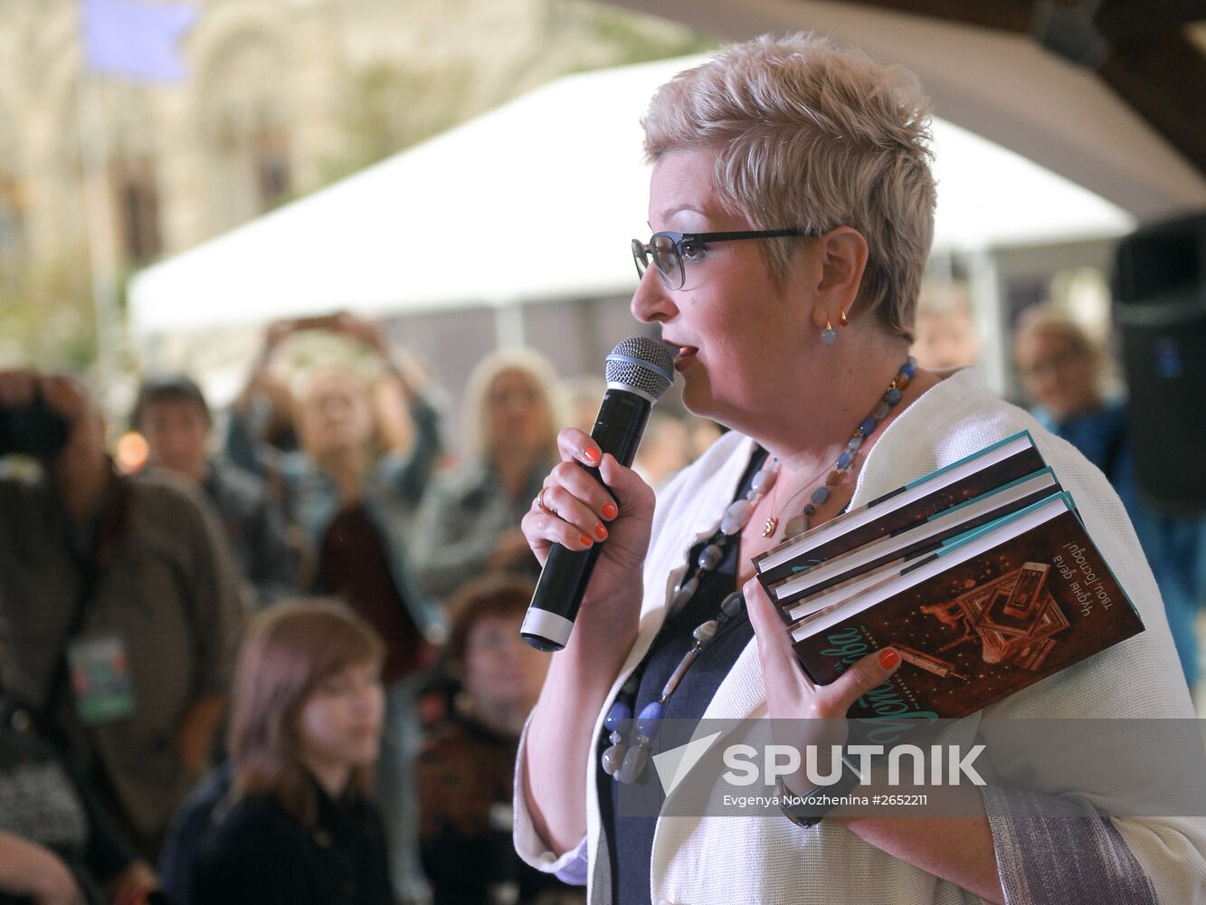 "Books of Russia" Festival on Moscow's Red Square. Day Three