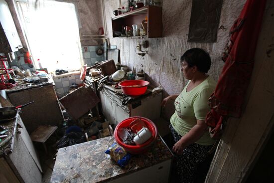 Flood recovery in Sochi following heavy shower