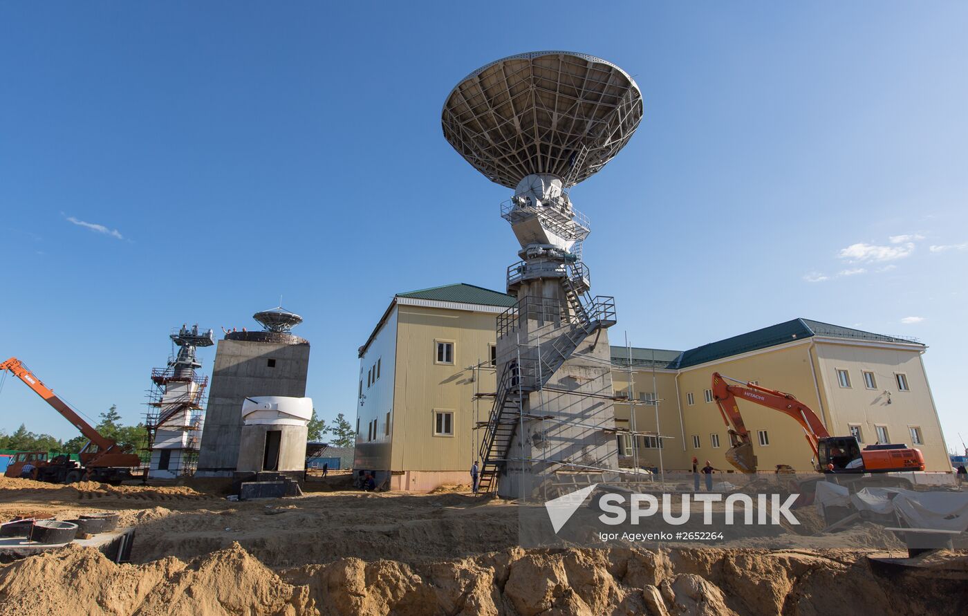 Vostochny Cosmodrome under construction