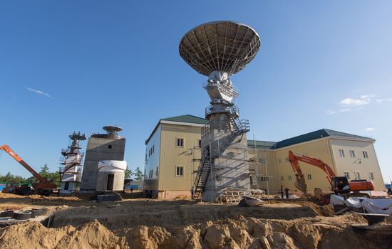 Vostochny Cosmodrome under construction