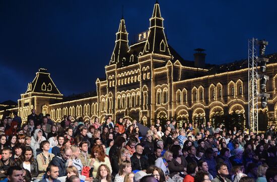 Books of Russia Festival on Moscow's Red Square. Day Three