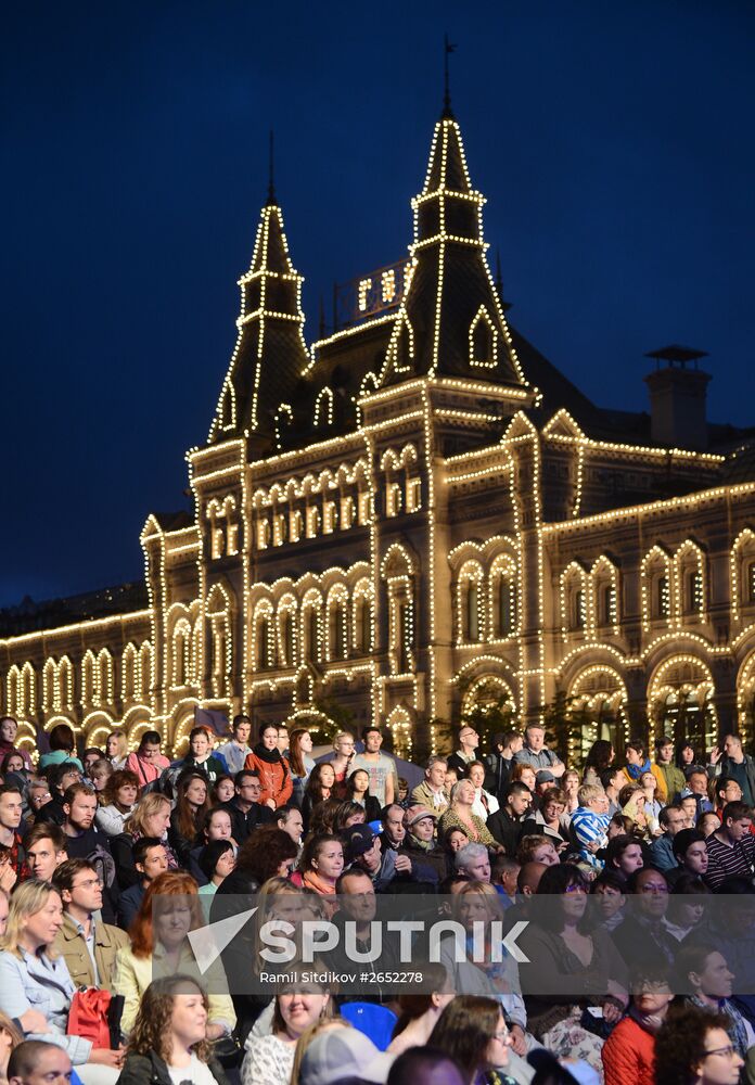 Books of Russia Festival on Moscow's Red Square. Day Three