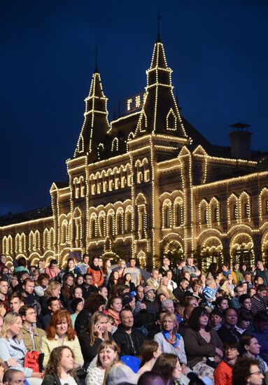 Books of Russia Festival on Moscow's Red Square. Day Three