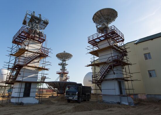 Vostochny Cosmodrome under construction