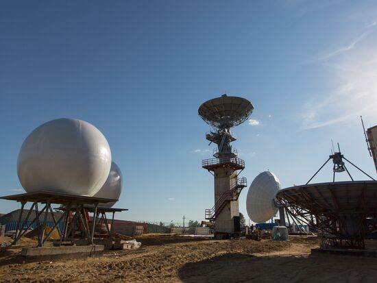Vostochny Cosmodrome under construction