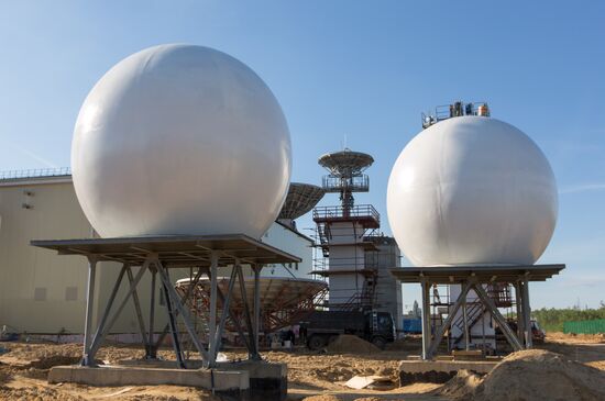 Vostochny Cosmodrome under construction