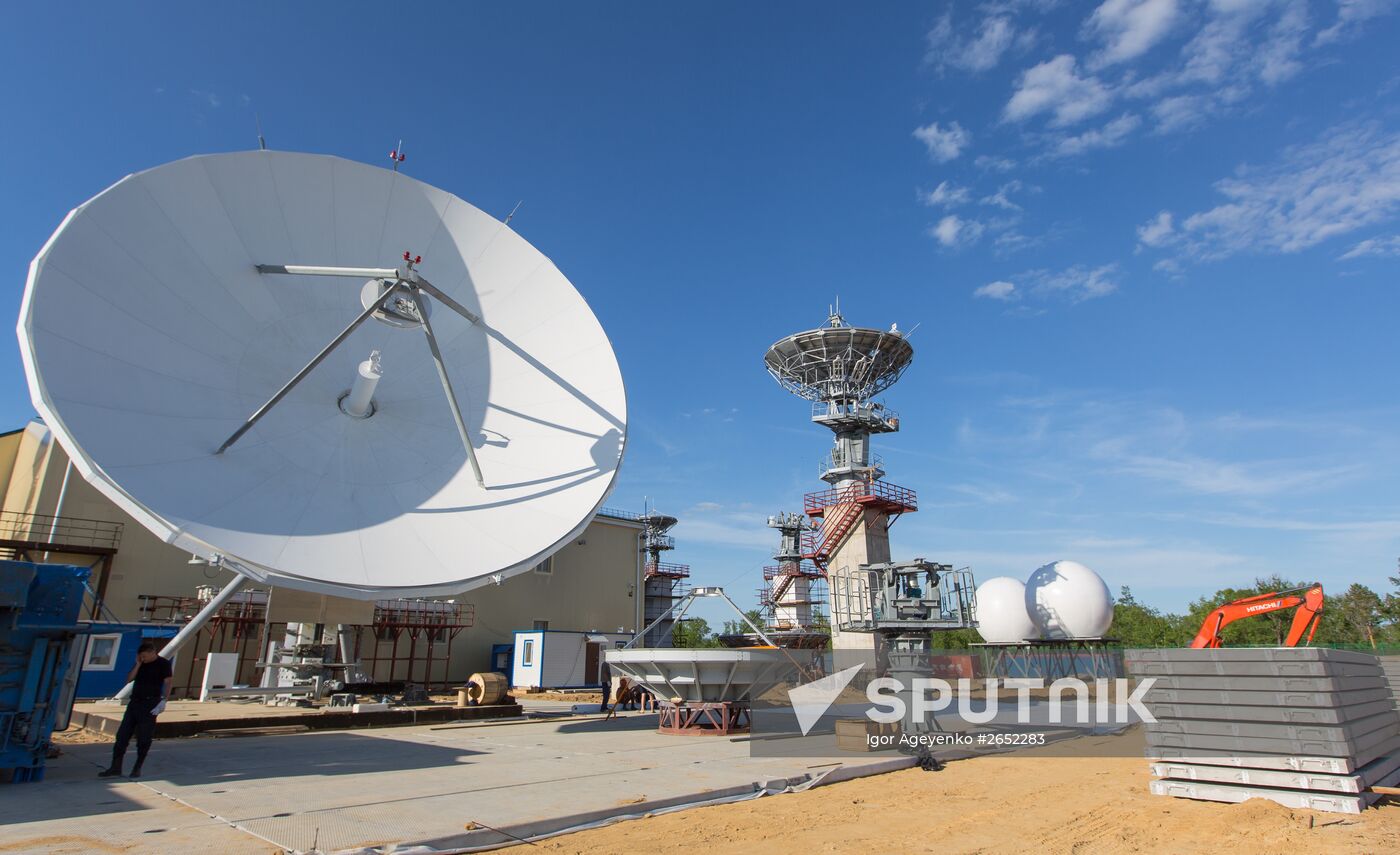 Vostochny Cosmodrome under construction