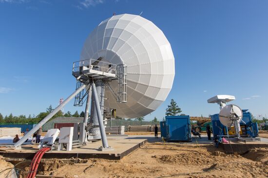 Vostochny Cosmodrome under construction