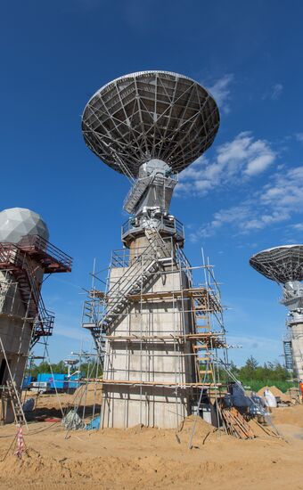 Vostochny Cosmodrome under construction