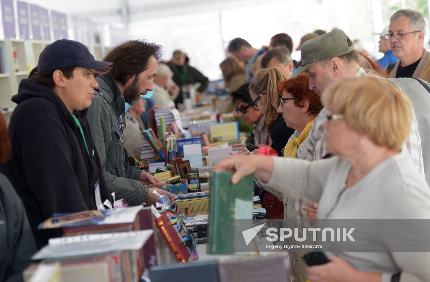 The Books of Russia Festival on Moscow's Red Square. Day Four