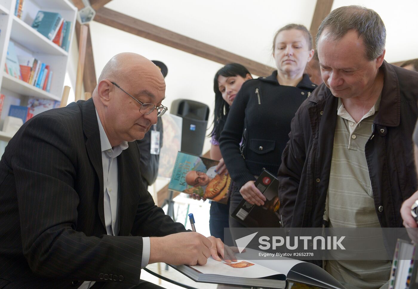 The Books of Russia Festival on Moscow's Red Square. Day Four