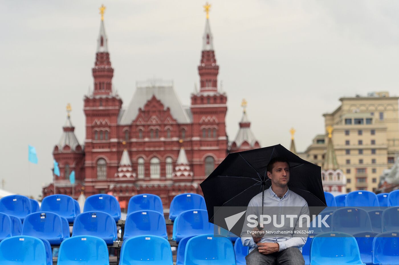 The Books of Russia Festival on Moscow's Red Square. Day Four