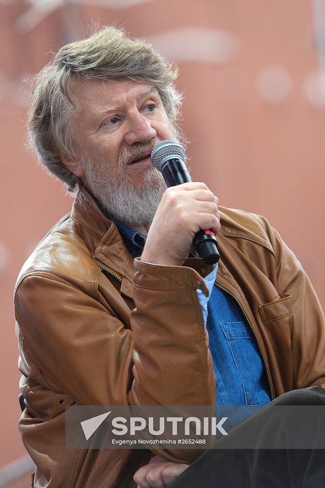 The Books of Russia Festival on Moscow's Red Square. Day Four