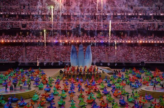 Closing ceremony of 2015 European Games