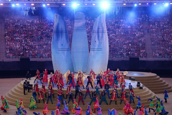 Closing ceremony of 2015 European Games