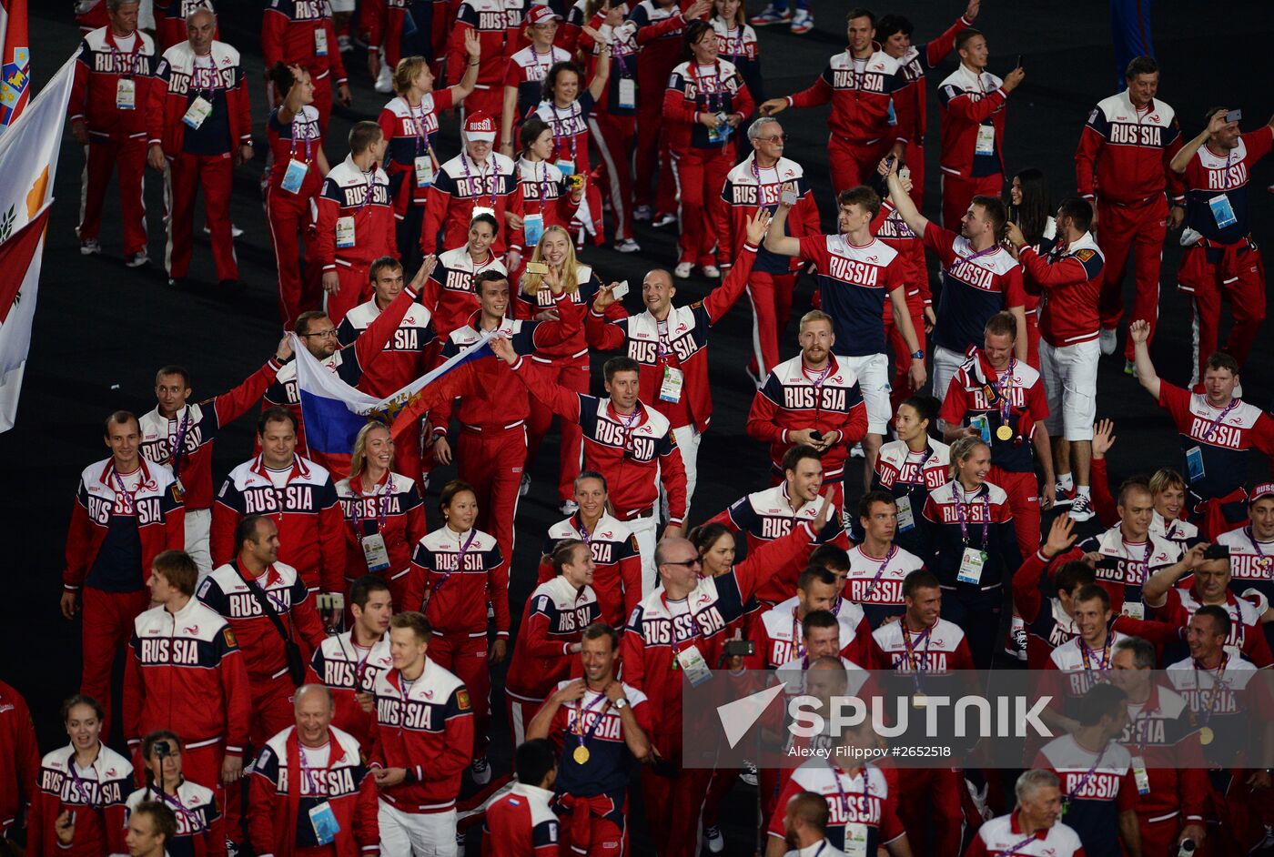 Closing ceremony of 2015 European Games