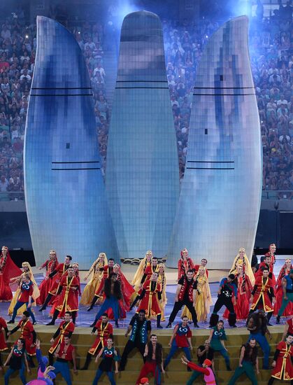 Closing ceremony of 2015 European Games