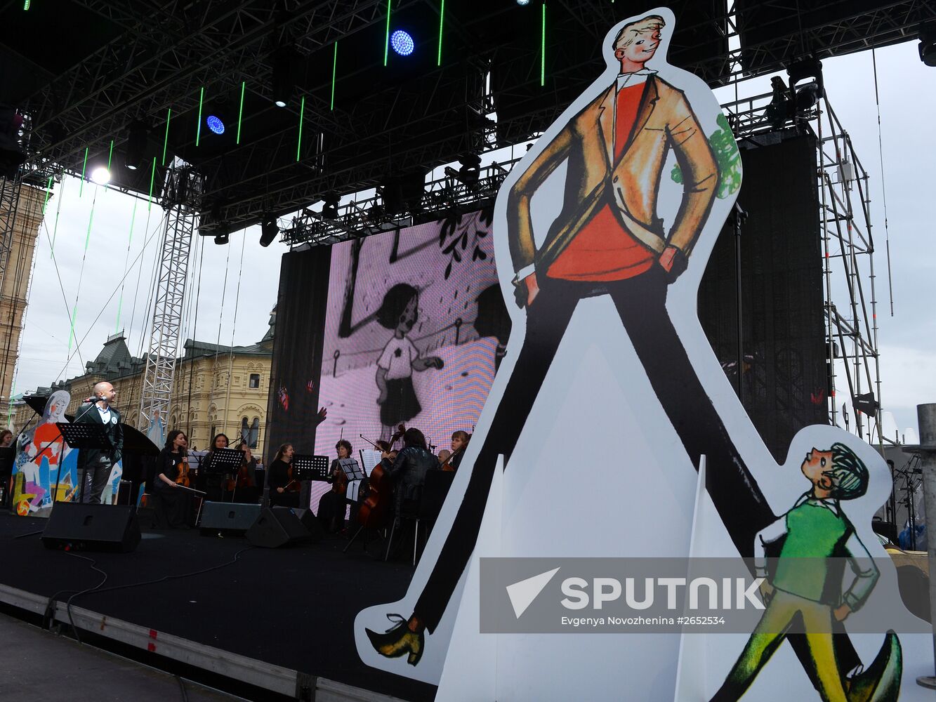 The Books of Russia Festival on Moscow's Red Square. Day Four