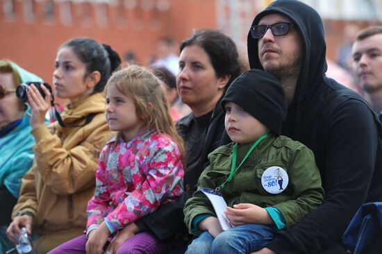 The Books of Russia Festival on Moscow's Red Square. Day Four