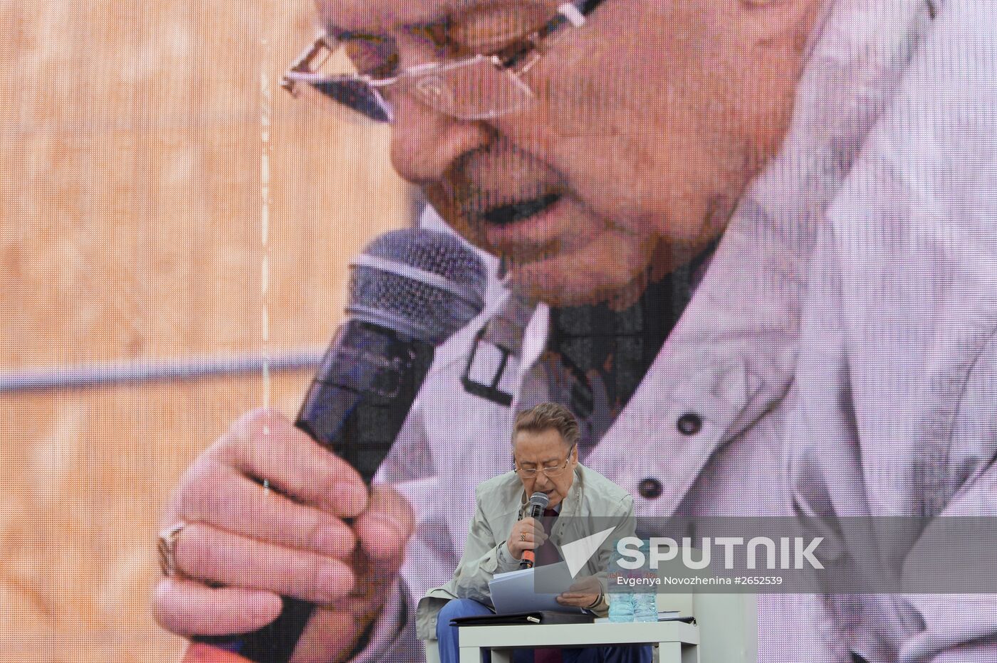 The Books of Russia Festival on Moscow's Red Square. Day Four