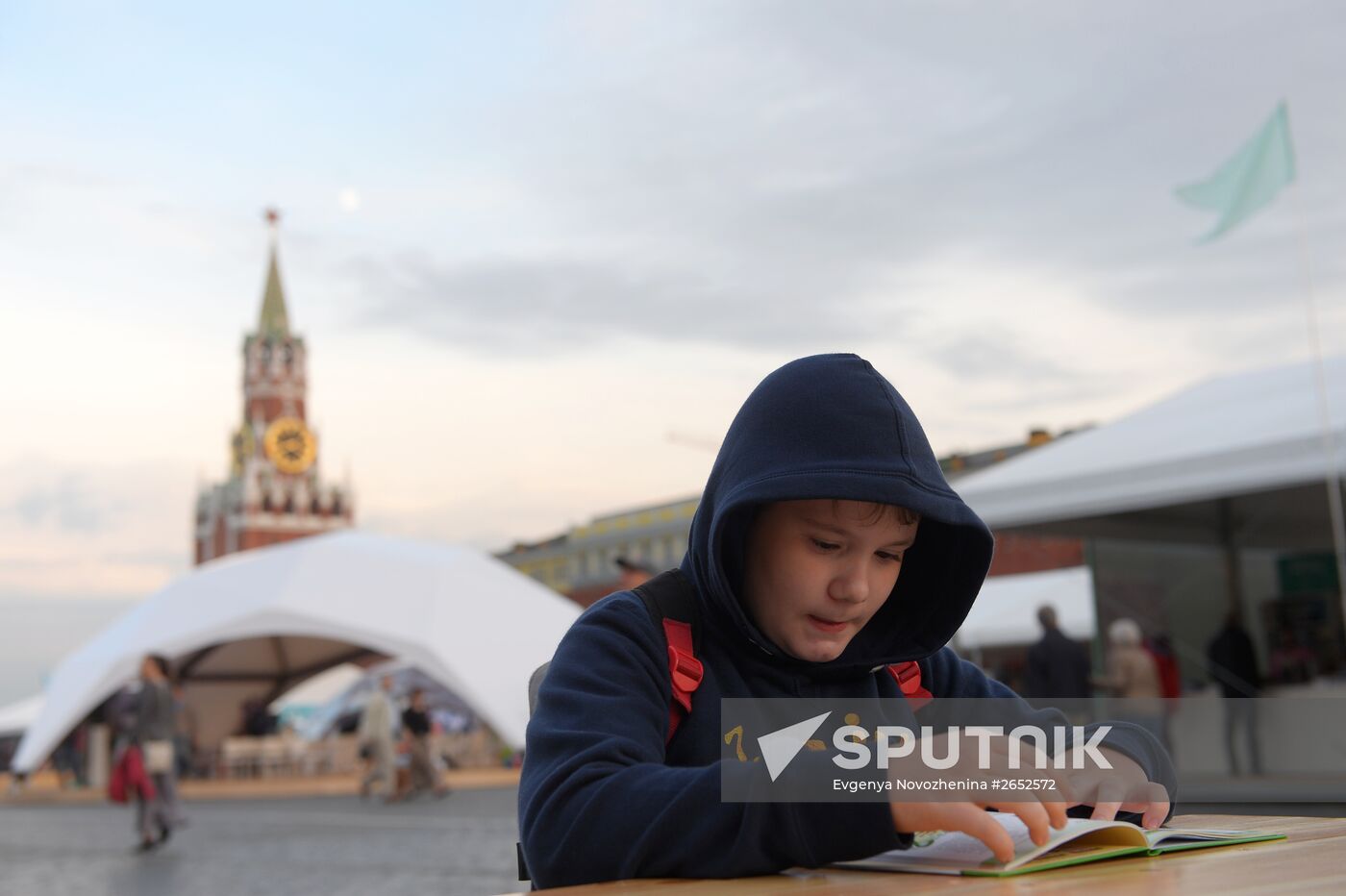 The Books of Russia Festival on Moscow's Red Square. Day Four