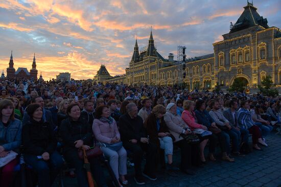 The Books of Russia Festival on Moscow's Red Square. Day Four
