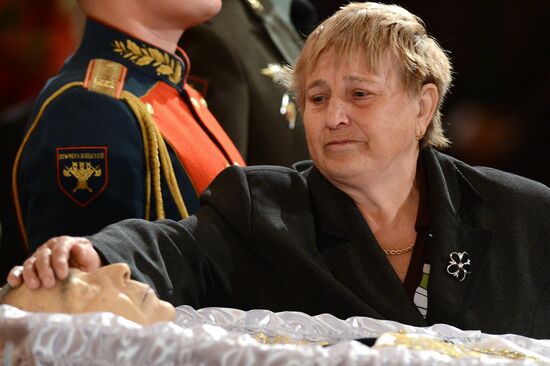 Farewell ceremony for Yevgeny Primakov