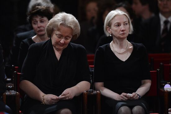 Farewell ceremony for Yevgeny Primakov