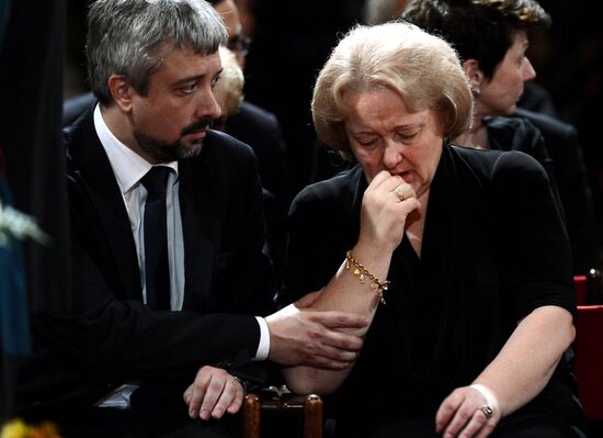 Farewell ceremony for Yevgeny Primakov