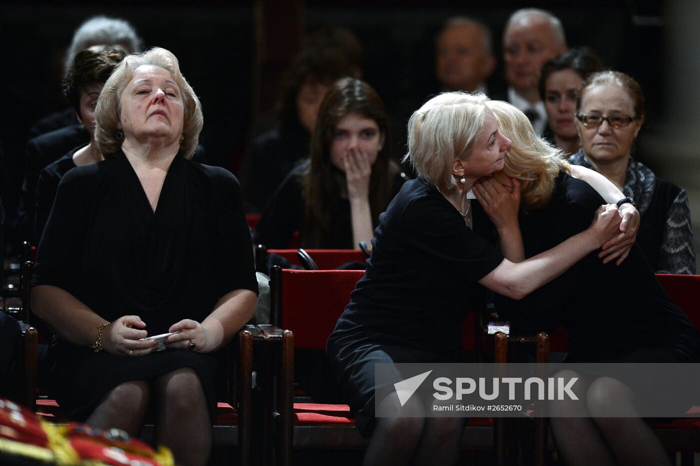 Farewell ceremony for Yevgeny Primakov