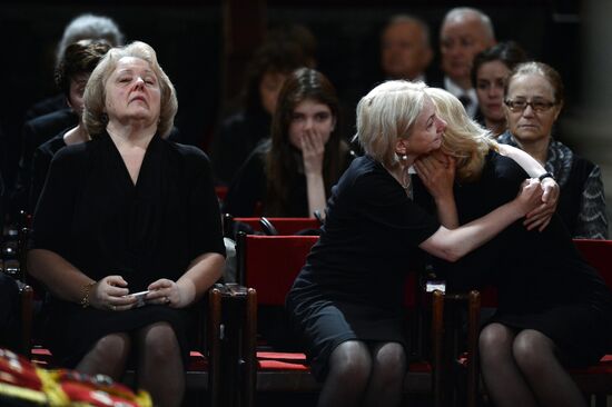 Farewell ceremony for Yevgeny Primakov