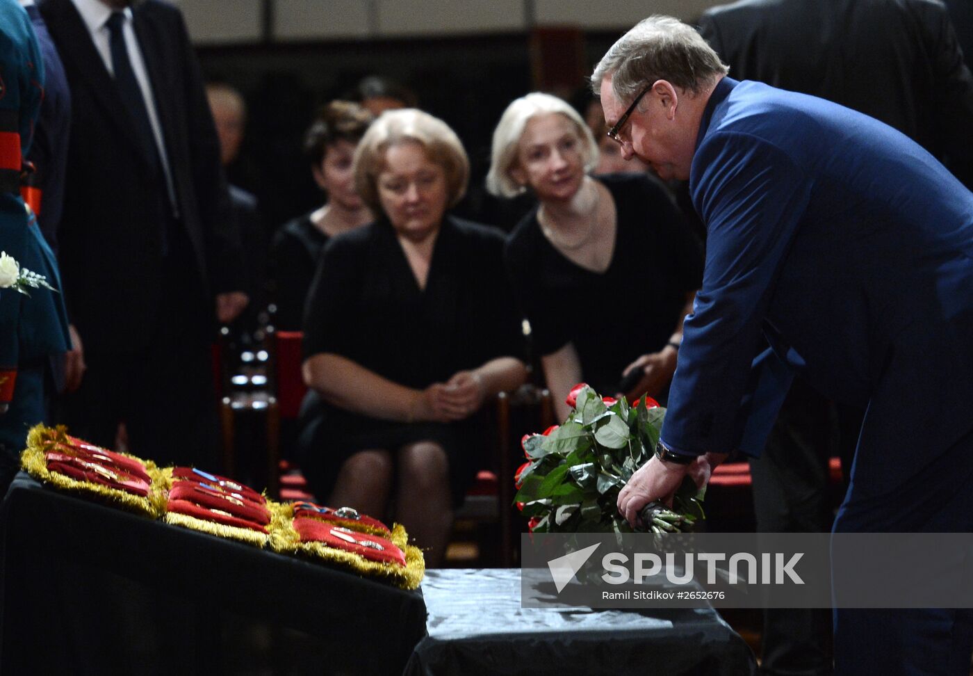 Farewell ceremony for Yevgeny Primakov