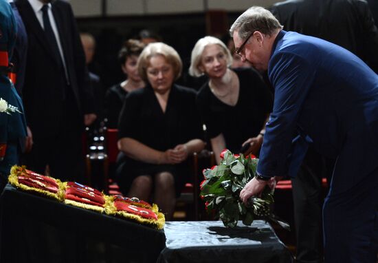 Farewell ceremony for Yevgeny Primakov