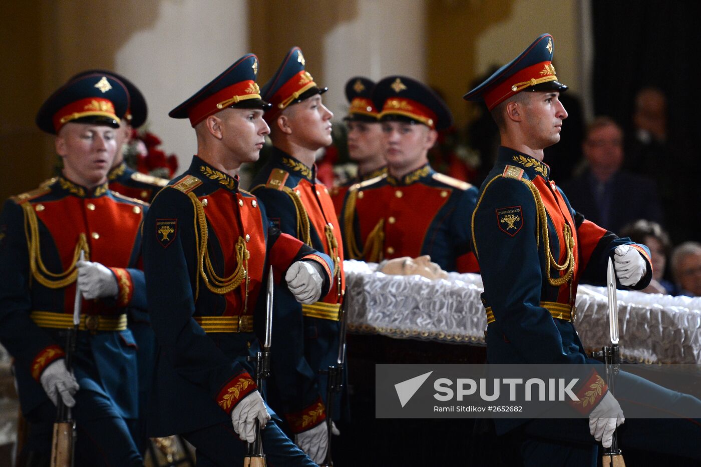 Farewell ceremony for Yevgeny Primakov
