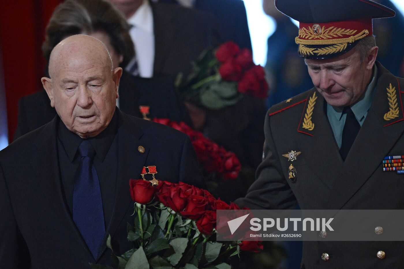 Farewell ceremony for Yevgeny Primakov