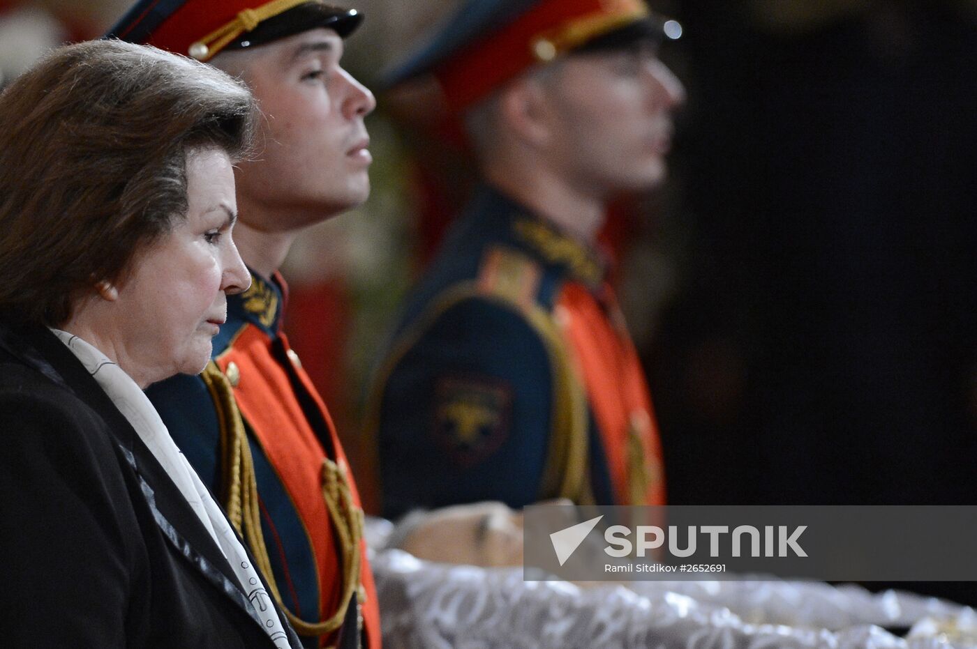 Farewell ceremony for Yevgeny Primakov
