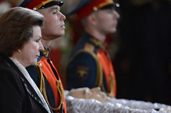 Farewell ceremony for Yevgeny Primakov